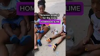 Fun at home Science Experiment! 😁 #HomeSchool #experiment #kids  #mom #SAHM #Slime #fun #motherhood