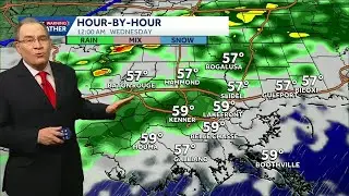 Overnight rain and thunderstorms, more weekend changes