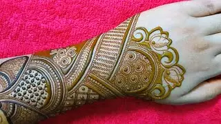 Raksha bandhan special latest mehndi design | Back hand bridal henna design | Gorgeous mehndi design