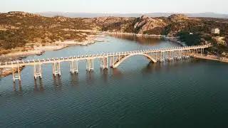 Lago Coghinas e il ponte Diana - Sardegna