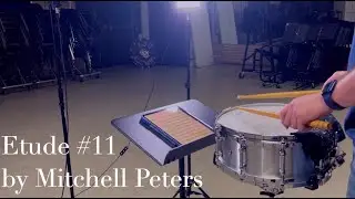 Etude #11 | Intermediate Snare Drum Studies by Mitchell Peters