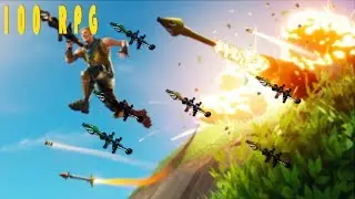 SHOOTING 100 RPGS IN 10 SECONDS!   Fortnite Funny Fails and WTF Moments! #EP 18