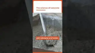 Unlocking the Secrets: The Science of Concrete Demystified #shorts