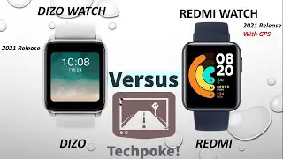 Dizo Watch (by realme) Vs Redmi watch | under 4k segment | is it worth? 🧐 #Techpoke!