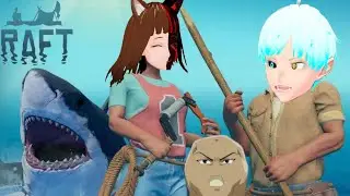 2 VTUBER auf dem MEER VERSCHOLLEN | RAFT 🦈⛵ / DEUTSCH