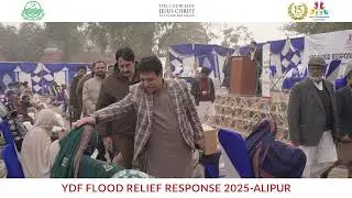 YDF Flood Relief Distribution Alipur, Muzaffargarh