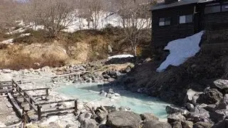 【秋田】乳頭温泉郷 黒湯温泉 Kuroyu Onsen,Akita