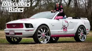 My Mom's Cool 'Hello Kitty' Ford Mustang | RIDICULOUS RIDES
