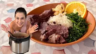 FEIJOADA R&Aacute;PIDA E GOSTOSA FEITA EM 45 MINUTOS COM TOQUE ESPECIAL