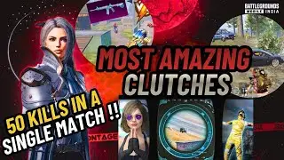 50 KILLS IN A SINGLE MATCH 😱 | BGMI HIGHLIGHTS | HARVEE GAMING