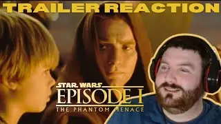 STAR WARS | EPISODE 1 THE PHANTOM MENACE | REMASTERED TRAILER | REACTION