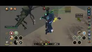 Eldritch Crossbow (Soul) sheathing bug after Soul dye update + Bonus long necked NPC. @runescape