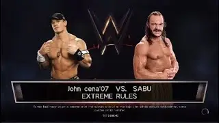 Wwe 2k22 john cena vs sabu vengeance 2006