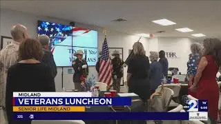 Veterans recognized for service at Senior Life Midland event