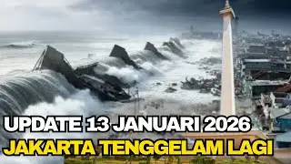 Update hari ini 13 januari 2026 Jakarta Selatan, Utara, Barat, Timur, Pusat masih dikepung banjir