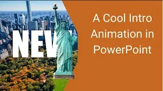 How to Create a Cool Intro Animation in PowerPoint | Morph Transition