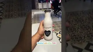 Tried the Hazelnut Cold coffee from @keventers large✨Price-₹325(extra thick)✨Ratings-2.5/5