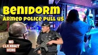 Armed POLICE Stop Us In Benidorm! What Happened ?