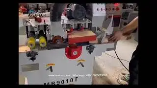 Efficient Multiple Round Bar Machine and Woodworking Multiple Round Bar Machine