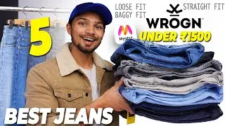 5 Best WROGN Jeans for Men Under ₹1500 from Myntra EORS Sale