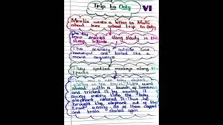 6th-ENGLISH -TERM-2-Prose-2-Trip to Ooty-Mind map.