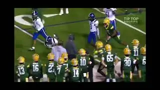 Big play on edge! Randy James #8 Wilson NC Hunt NCHSAA 5A football Championship game 2025!