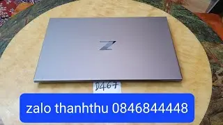 M&aacute;y trạm doanh nh&acirc;n HP Zbook Studio G8,  i7 11800H(16cpu), ram 32, ssd 512, card T1200. #laptop 