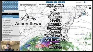 High Winds & Power Outages Becoming Concern Around WNC As Winter Storm Moves Through