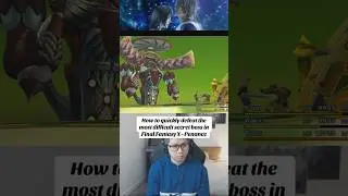 How to quickly defeat the most difficult secret boss in Final Fantasy X Penance  #finalfantasyx #ffx