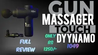 Dr physio touch dynamo gun massager 1049 only Rs1250/-offer#gunmassager #trendingvideo #unboxing 