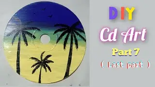Easy cd art last part 💛💚💙