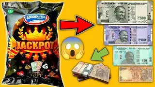 Jackpot Snacks|Free Money Inside😱 Mujhe mile Paisa Toys Maza aa gaya dosto|Latest snacks collection
