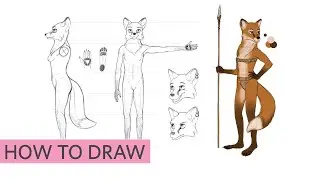 How to Draw Furries, aka Anthropomorphic Characters