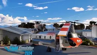 MSFS 2024 | CH-47D Chinook Firefighting Beast UNLEASHED! | Epic Helicopter Water Drop Action