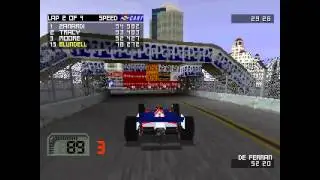 CART World Series ... (PS1) Gameplay