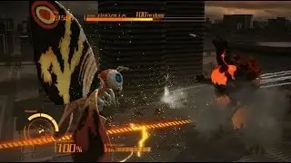 PS4「ゴジラ-GODZILLA-VS」 モスラ成虫 防衛モード