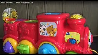 V-Tech Animal Pop Up Train Activity Children's Toy