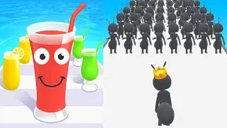 Juice Run vs Tiny Run 3D -  MAX LEVEL Gameplay Walkthrough  Android NEW UPDATE Ep 25