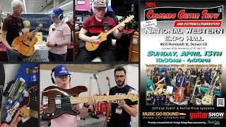 The 2025 Colorado Guitar Show & Luthier Expo | #guitar #colorado #guitarshow #guitars #denver
