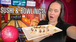 Disney Springs HIDDEN Sushi Bar | Splitsville LUXURY Lanes FULL Experience!