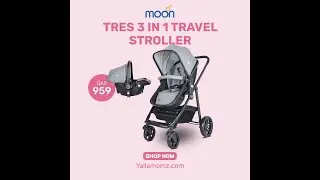 Moon Tres 3 In 1 Travel System Light Grey.mov