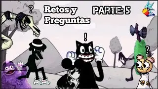 Retos y Preguntas, parte:5✨ Capítulo:11 (T. 1) Cartoon Cat y sus amigos.