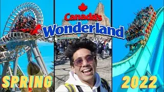 Wonderland Canada vlog - Spring 2022 #spring #travel #toronto  #wonderland #internationalstudents