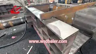 How Hydraulic Balers Are Built | Heavy-Duty Metal Baler Manufacturing Process
