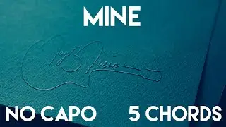Mine by Taylor Swift Guitar Lesson | No Capo (5 Chords) Tutorial