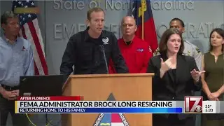 Head of FEMA resigning, questioned over use of vehicles