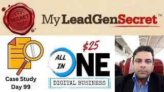 [ Day 99 ] - My $25 All-In-One Business Results - My Lead Gen Secret Review