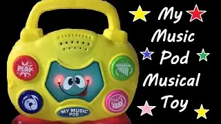 My Music Pod Children's Flashing Musical Radio Toy - Smyths Toys