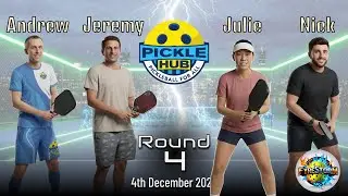 Andrew/Jeremy -vs- Julie/Nick - FyreStorm Pickleball Round 4 - 3rd Dec 2025