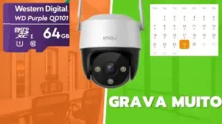 TUDO SOBRE GRAVAÇÃO - QUANTOS DIAS UMA CAMERA DE SEGURANÇA GRAVA EM CARTÃO DE 64GB, VEJA AGORA!